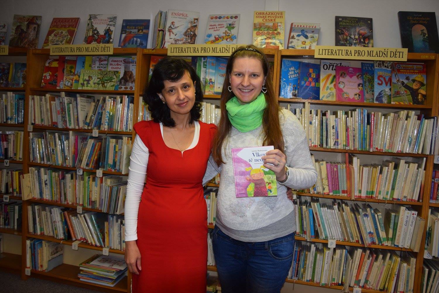 Vyplnil se mi další životní sen. Setkala jsem se s mojí neojblíbenější dětskou spisovatelkou paní Lenkou Rožnovskou.